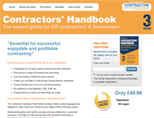 Tablet Screenshot of contractorshandbook.co.uk